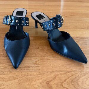 Dolce Vita Black Karlyn Mules Size 9.5